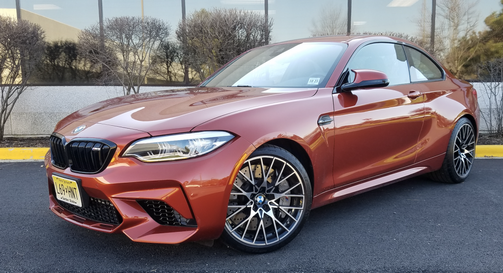 BMW F87 M2 in Sunset Orange